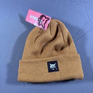 Brown‎ Bobcat Logo Unisex Beanie